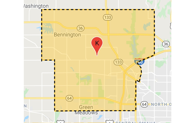 Keystone Little League Boundaries